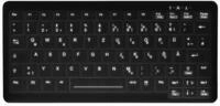 Active Key AK-C4110 kabellose Hygiene-Tastatur - QWERTZ Deutsch - Schwarz