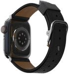 OtterBox Symmetry Cactus Leather Watch Band for Apple Watch 41/40/38mm Noir Ash...