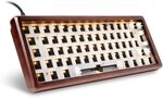 Sharkoon Barebone-Tastatur Skiller SGK50 S4 Gen2 kabelgebunden 60% wood