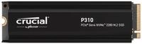Crucial P310 M.2 SSD - 2 TB mit K&uuml;hlk&ouml;rper