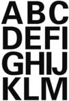 HERMA Klebebuchstaben Buchstaben A-Z