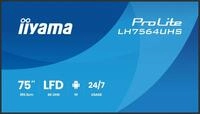 iiyama ProLite LH7564UHS-B1AG Signage Display 189,5 cm (75")