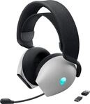 Alienware AW725H Wireless Gaming Headset, schwarz/wei&szlig;
