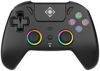 Deltaco kabelloser PS5 Pro Controller Schwarz RGB