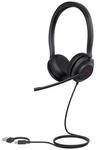 Yealink kabelgebundenes Headset UH35 Dual UC USB-A/C