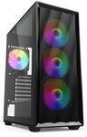 Sharkoon PC-Geh&auml;use VK4 Rainbow ATX Midi-Tower schwarz