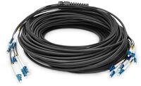 Digitus Vorkonfektionierte Glasfaser Universal Breakout Kabel, Singlemode OS2, 8