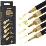 ONLINE&reg; Gold Lettering Acrylstifte-Set Gold
