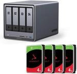 Ugreen NASync DXP4800 Plus + SEAGATE Festplatte 16 TB (4 x 4 TB)