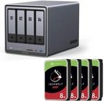 Ugreen NASync DXP4800 Plus + SEAGATE Festplatte 32 TB (4 x 8 TB)