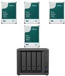 Synology DiskStation DS425+ 48 TB 4 Einsch&uuml;be NAS-Server Leergeh&auml;use + 4x Synology