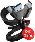 LTC CABLE TUBE 10 Schwarz - 25 m