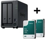 Synology Disk Station DS725+ NAS-Server + Synology Plus 3.5" SATA 6Gb/s Festplatte 8