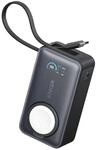 Anker MagGo Powerbank f&uuml;r Apple Watch 10.000mAh, 35W, Schwarz