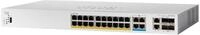 Cisco Catalyst&nbsp;1300-24MGP-4X Managed Switch, 16-Port-GE, 8 Ports 2,5GE, PoE,