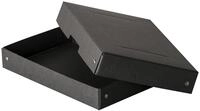 FALKEN PURE Aufbewahrungsbox 500 Blatt schwarz 18,0 x 25,0 x 4,0 cm, 1 St.