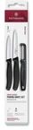 VICTORINOX K&uuml;chenmesser + Sparsch&auml;ler Swiss Classic silber, schwarz