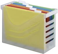 Jalema H&auml;ngeregistraturkorb mit Mappen 35,7 x 15,2 x 25,2 cm DIN A4