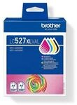 Brother Original LC527XLVAL Value Pack Druckerpatrone 4-er Pack (LC527XLVAL)
