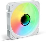 Sharkoon Shark Mirror RGB PWM, 120 mm, wei&szlig;