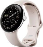 Google Pixel Watch 4 (Wi-Fi) Active Armband 45mm, Porzellan