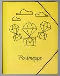 PAGNA Sammelmappe Postmappe DIN A4 gelb