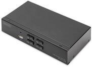 Digitus KVM Switch, 4x1 DP, DP Out, USB