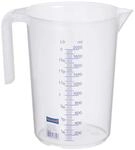 h&uuml;nersdorff Messbecher transparent 2 Liter