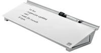nobo Schreibtisch-Whiteboard Notiz 45,0 x 14,0 cm, wei&szlig;