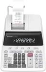 SHARP CS-2635LW Tischrechner druckend lichtgrau