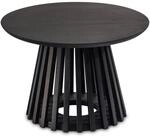 WOHNLING WL6.810 Couchtisch Schwarz 60 cm x 60 cm x 41 cm