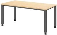 HAMMERBACHER h&ouml;henverstellbarer Schreibtisch VQS16/3/G ahorn