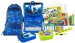 JOLLY Schulranzen-Set ERGONOMIC FLEXI 16,0 x 16,0 x 40,0 cm blau 20,0 l