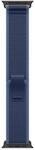 Apple Watch Trail Loop 49mm Blau/Hellblau - M/L - Titan Schwarz