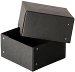FALKEN PURE 150x150mm Aufbewahrungsbox 1050 Blatt schwarz 16,0 x 16,0 x 8,5 cm,...