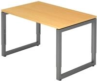 HAMMERBACHER h&ouml;henverstellbarer Schreibtisch VRS12/6/G buche