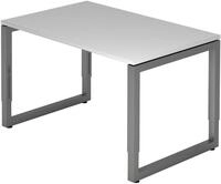 HAMMERBACHER h&ouml;henverstellbarer Schreibtisch VRS12/5/G lichtgrau