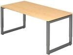 HAMMERBACHER h&ouml;henverstellbarer Schreibtisch VRS16/3/G ahorn
