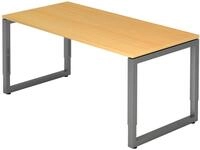 HAMMERBACHER h&ouml;henverstellbarer Schreibtisch VRS16/6/G buche