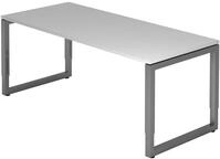 HAMMERBACHER h&ouml;henverstellbarer Schreibtisch VRS19/5/G lichtgrau