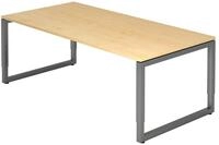 HAMMERBACHER h&ouml;henverstellbarer Schreibtisch VRS2E/3/G ahorn