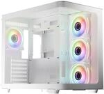 LC Power Gaming-PC Geh&auml;use LC-8001W-ON Midi-Tower wei&szlig;