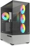 Sharkoon PC Geh&auml;use AK7 ARGB ATX schwarz