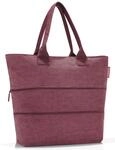 reisenthel&reg; shopper e1 Einkaufstasche twist maroon 12,0 l
