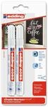 edding 4095 Kreidemarker 2.0 - 3.0 mm Wei&szlig;