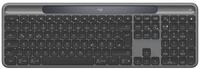 Logitech Signature Slim Solar+ K980 kabellose Tastatur, QWERTZ - Deutsch, Graphite