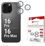 DISPLEX Premium Camera Lens Glass, iPhone 16 Pro/16 Pro Max