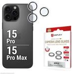 DISPLEX Premium Camera Lens Glass, iPhone 15 Pro/15 Pro Max Einzelringe