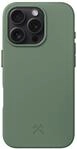 WOODCESSORIES Bio Case Handy-Cover f&uuml;r Apple iPhone 16 Pro gr&uuml;n