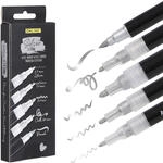 ONLINE&reg; Silver Lettering Acrylstifte-Set Silber